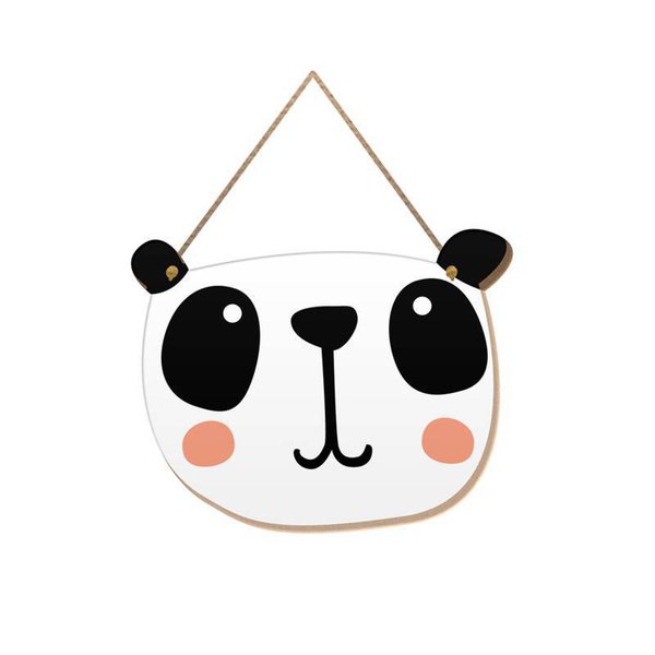 01 quadro infantil urso panda
